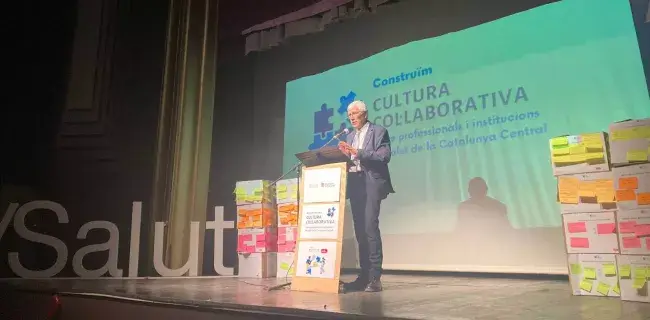 Jornada "Construïm una cultura col·laborativa entre professionals i institucions de salut de la Catalunya Central". 