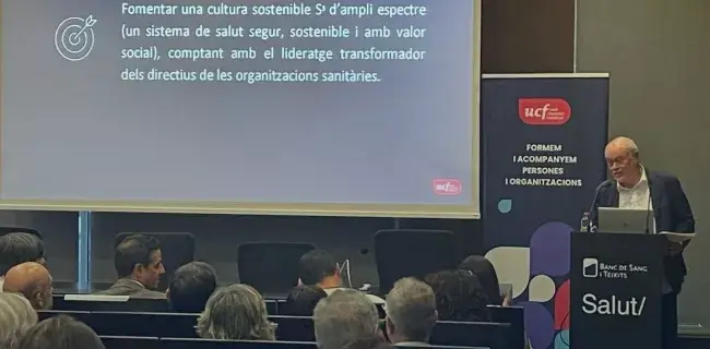 Presentació del Programa de 2025 de Sostenibilitat d'UCF amb EADA